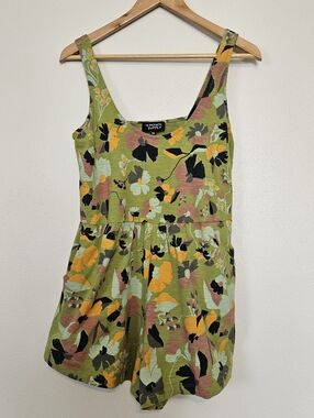 KNOWN SUPPLY Organic Cotton Romper Medium